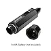 ACEVIVI Professional Wet/Dry Nose Ear and Facial Hair Trimmer with LED Light - Salon Grade Micro-Groomer