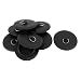 Produktbild Sourcingmap® 8 STK Badewanne Gewinde Gummi Wasser Spüle Entsorgung Einsatz Stopper Schwarz de