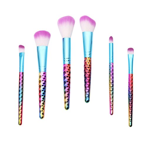 Make Up Brushes, Webla 6Pcs Pro Makeup Cosmetic Brushes Set Powder Foundation Eyeshadow Lip Brush
