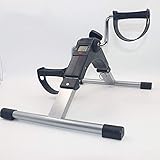 Resistencia del pedal ajustable: pedaleador con rotación de resistencia ajustable, diferentes resistencias horizontales se pueden configurar de acuerdo a diferentes grupos. Diferente dificultad de ejercicio es adecuada para diferentes horas de ejercicio.