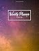 Produktbild 2020 Weekly Planner: Pretty Galaxy Daily & Weekly Planner, Agenda and Organizer with To-Do's, Funny Holidays & Inspirational Quotes, Vision Boards, ... & More - Cute Space & Planet Saturn Print