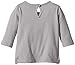 United Colors of Benetton Baby-Girls Animal Face Long Sleeve T-Shirt, Grey, 3 to 6 months (Manufacturer Size: 62 cms)
