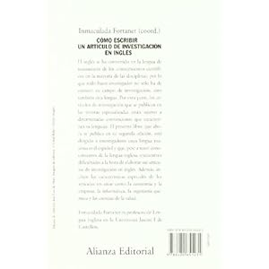 Cómo escribir un artículo de investigación en inglés (El Libro Universitario - Manuales)