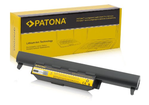 PATONA Laptop Akku für ASUS A45 Series | A55 Series | A75 Series | K45 Series | K55 Series | K75 Series | A32-K55 - [ Li-ion; 4400mAh; schwarz ]