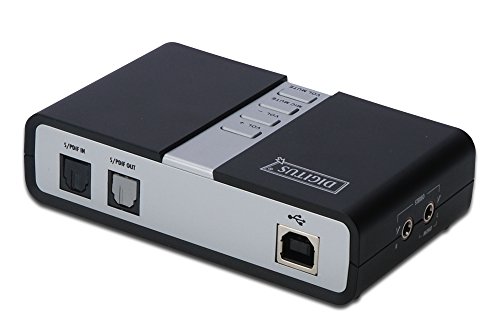 DIGITUS USB Soundbox, 7.1 Kanal, für gleichzeitige Aufnahme und Wiedergabe, schwarz - 2