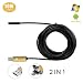 Produktbild XHtrade 2 in 1 USB-Endoskop, 2,0-Megapixel-HD 720P Android Smartphone-Endoskop-Inspektionskamera, OTG Wasserdicht 8mm Durchmesser Micro USB Flexible Kamera 10m / 33.3ft für Android Phone und Tablet-Computer-Gold