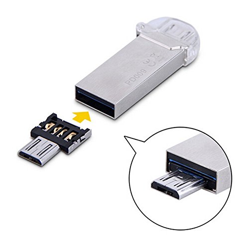 Joyshare Micro USB auf USB OTG Adapter Kabel fÃ¼r Smartphones, Micro USB B male zu USB A female - Micro USB OTG