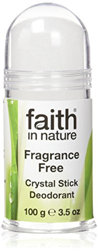 Faith in Nature 100g Unscented Crystal Stick Body Deodorant