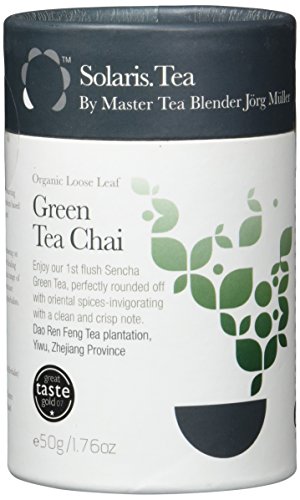 Solaris Botanicals Bio Tee Sencha Grüntee Chai 50 g, 1er Pack (1 x 50 g)