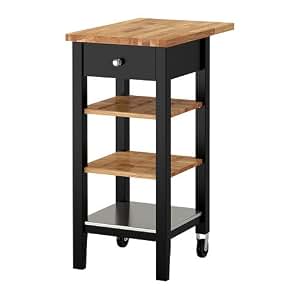 Amazon De Ikea Stenstorp Kuchenwagen Schwarzbraun Eiche 45