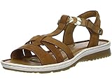 Salka Tamaris Damen Sandaletten Cognac 11 28603 22 392 braun 605874