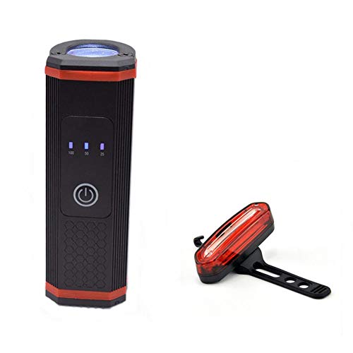 Preisvergleich Produktbild Inciple Fahrradlicht USB Mountain Road Fahrradscheinwerfer mit Mehreren Dimmmodi