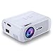 Produktbild Jamicy  Beamer, Mini Projektor, tragbarer Projektor, U80 1080P HD LED Home MulitMedia Theatre Cinema, Helligkeit: 1000 Lumen, Kontrastverhältnis 1000: 1 (Weiß)