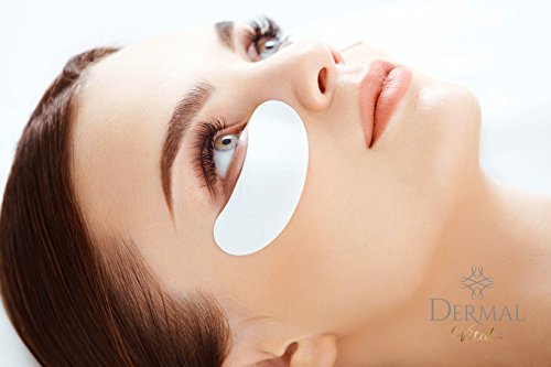 50 Paar Augengelpads Wimpernverlängerung, Augenpads Eye Gel Pads Eye Extensions, Lint Free, gleichschenklige Passform Dermal Vital® - 4