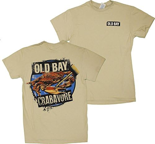 Official Licensed Old Bay Seasoning "Crabavore" Men's T-Shirt (XXX-Large)