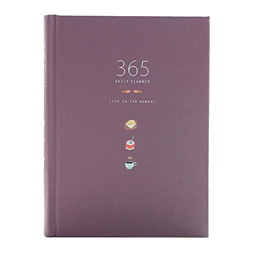 Personal diario semanal planificador mensual Calendario Organizador, diario encuadernado de lista de tareas de libro