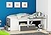 Produktbild Funktionsbett 90*200 cm weiß / grau inkl Schreibtisch + Kommode Kinderbett Jugendbett Jugendliege Bettliege Bettgestell Bett Jugendzimmer Kind