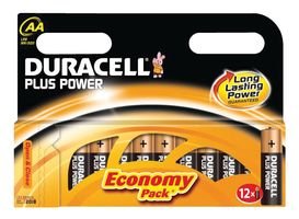 Preisvergleich Produktbild Duracell Plus Power AA Batterie, 12 Stück