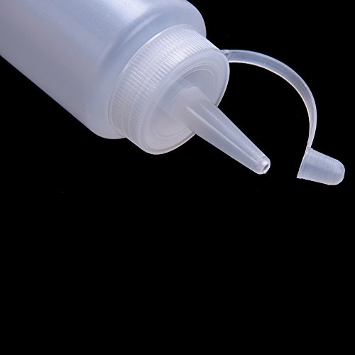 180ml/270ml /390ml /540ml/720ml Squeeze Flasche / Majoflasche / Dosierflasche / Marinadenflasche / Quetschflasche (540ml) - 3