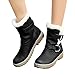 Produktbild TianWlio Stiefel Frauen Winter Warm Schuhe Stiefeletten Boots Halten Schlüpfen Schneestiefel Weihnachten Winter Klassiker Schnalle Warme Schuhe Pelz Martin Schneeschuhe Kurzer Stiefelette