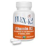 Vitamin K2 (MK7) From Natural Natto, High Strength 100 mcg 90 Capsules, Premium Supplement Complex by Rite-Flex