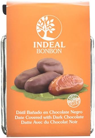 Indeal Date Covered Bonbons with Dark Chocolate (Pack of 5)