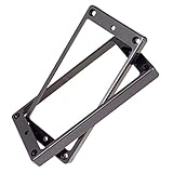 Toll für 7-String E-Gitarre 2Pcs Bridge Neck Doppelspule Humbucker Pickup Ring Rahmen Für 7 Saitige Gitarre