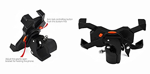 Supporto smartphone moto iphone x con porta di ricarica usb piÃ¹ sicuro del mercato supporto iphone x moto con porta usb di ricarica supporto moto iphone x supporto moto per iphone x nero