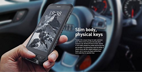 Ulefone ARMOR - 4.7 pollici Corning Gorilla Glass 3 schermo impermeabile antiurto antipolvere IP68 4G smartphone Android 6.0 Octa core a 1,3 GHz 3GB di RAM 32GB ROM 5MP + 13 MP fotocamera NFC GPS Slim corpo - arancia