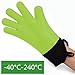 Produktbild Nooda Premium Ofenhandschuhe -40 °C zu 240 °C - Silikon Extrem Hitzebeständige Grillhandschuhe BBQ Handschuhe zum Kochen, Backen, Barbecue Isolation Pads - Extra lange Topfhandschuhe für Sicherheit
