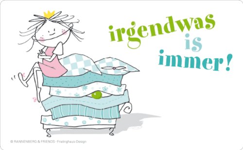 Rannenberg Frühstücksbrettchen - "Prinzessin... irgendwas is immer!"