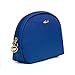 Arvok Cosmetic Pouch Makeup Beauty Case Purse Toiletry Bag PU Leather Portable Handy Travel Accessory Storage Organizer for Women Skincare, Royal blue