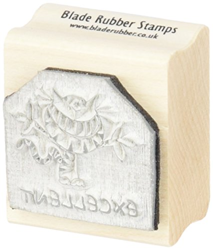 Blade Rubber BR041C- Sellos de caucho para profesores  color marr  n