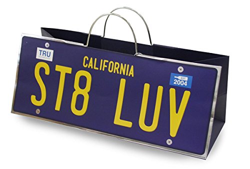Preisvergleich Produktbild Cakewalk California Nummernschild Geschenk Tasche, Blau
