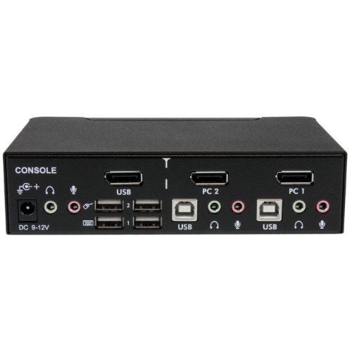 StarTech.Com SV231DPUA 2-Port DisplayPort USB KVM Switch - 3