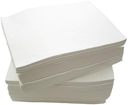 Oil Spill Pads x 50 Absorbent Premium Spill Mats Absorbs 1 Litre 50cm x 40cm