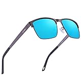 gafas de sol mujer 2019 polarizadas La lente avanzada bloquea el 100% de los rayos ultravioleta y las luces dañinas. Suprimir eficazmente el reflejo difuso y el resplandor de la superficie de la carretera y la nieve, le permite ver claramente la vista natural.