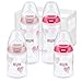 Price comparison product image Nuk First Choice Plus Set of 4 Anti-Colic Baby Bottles Including Silicone teats and Bottle Box, 1 Piece, 2 x 150 ml, 2 x 300 ml