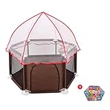 como hacer un corral de juguete ✿ Assembly Fácil montaje rápido: diseñado con un diseño simple de plegado y listo. Fácil de configurar y desmontar en cuestión de segundos (no se requieren herramientas). Ideal para viajes, en el camino o almacenamiento.