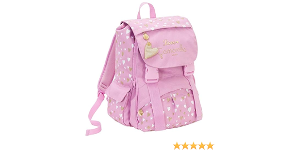 CARTOON WORLD Zaino Scuola Estensibile - Seven - CAMOMILLA Rosa :  Amazon.it: Valigeria