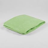 Frottee Spannbettlaken 40 x 90 cm grün Laken Bettlaken Wiege Spannbetttuch Betttuch