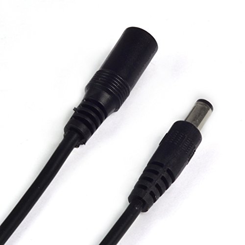MENGS® 5 Meter DC 5.5×2.1mm DC12V männlichen zu weiblichen Netzkabel - 2