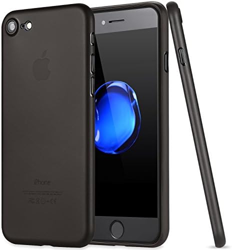 iPhone 7 Case,MASUN 0.35mm Thin Fit (4.7 inch),Lightweight And Scratch Free Protective Case For iPhone 7 Only , Transculent Black