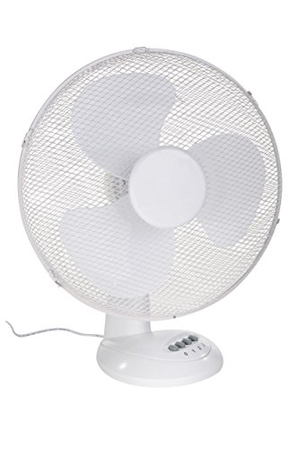 Tischventilator Ø 40cm 45 Watt Desk Fan Standventilator 3 Geschwindigkeitsstufen Ventilator mit 180° Rotation, leiser Betrieb Desk Fan Windmaschine (Tischventilator Ø:40cm/45Watt) - 4