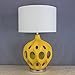 Produktbild SAEJJ-Europa und die französischen Luxus gelb hohlen Keramik Tisch Lampe Tischlampe 40 * 40 * 71Hcm