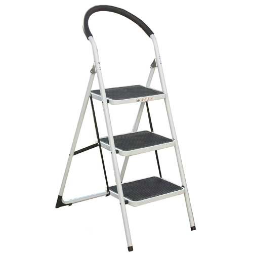 Preisvergleich Produktbild Haushaltstrittleiter, Stahl, 3 Stufen