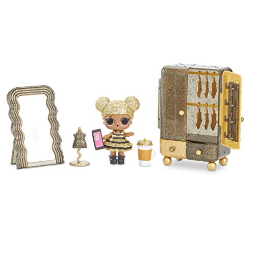 MGA- Meubles L.O.L Boutique avec la poupée Queen Bee et 10+ Surprises Toy, 564119E7C, Multicolore