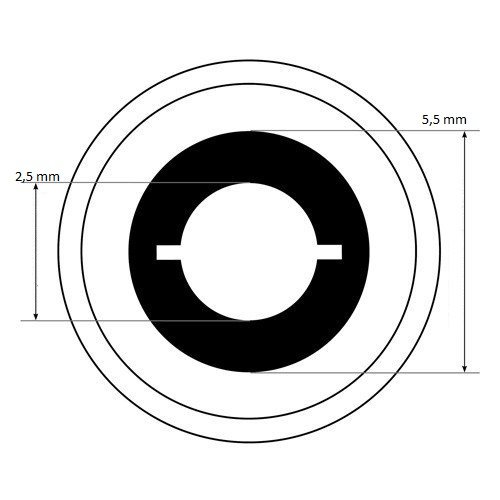 Netzteil 12V 3A 5,5*2,5mm für LCD TFT Bildschirm Monitor, LED Strips, NAS, ext. Festplatten, - 4