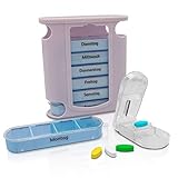 GRATIS PILLENCUTTER - Zu Ihrer Bestellung unserer 7 Tage Tablettenbox erhalten Sie außerdem einen hochwertigen Tablettenteiler völlig kostenlos dazu! Somit sind Sie mit unserem Komplettset optimal ausgestattet, um immer die passende Dosis einzunehmen!