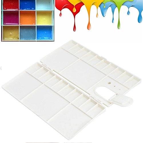 25 Mischpalette Malerei Aquarell Kunststofffarbe Palette - 2